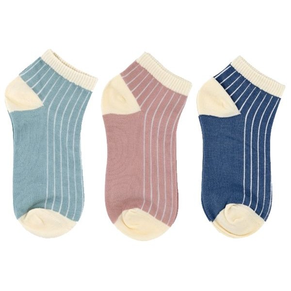 VOLA 維菈織品~消臭1／4撞色襪(22cm-24cm)1雙入 1／4短襪 款式可選 台灣製