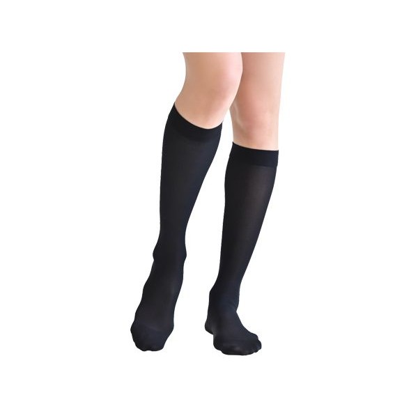 VOLA 維菈織品~200D機能半統襪(黑)1雙入 台灣製