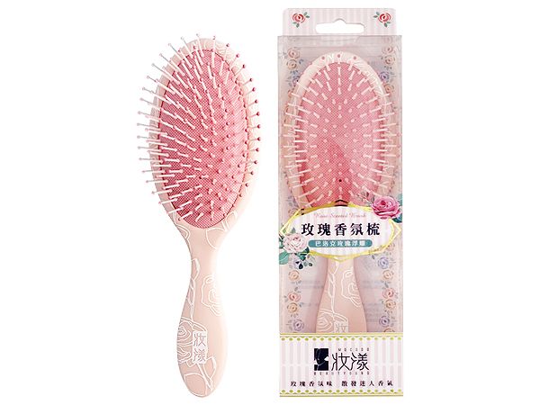 妝漾~巴洛克浮雕玫瑰香氛梳(1入)