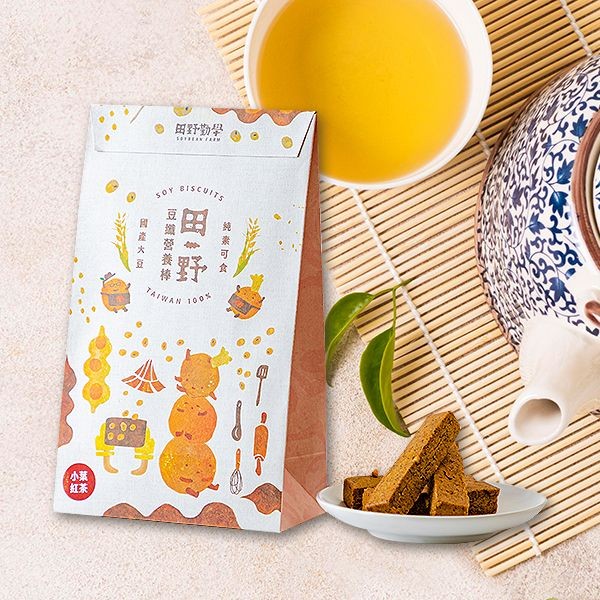 田野勤學~豆纖營養棒(240g／包) 小葉紅茶