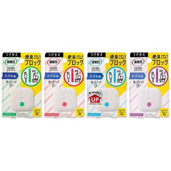 日本 ST雞仔牌~DEOX浴廁消臭劑(6ml) 補充包 款式可選