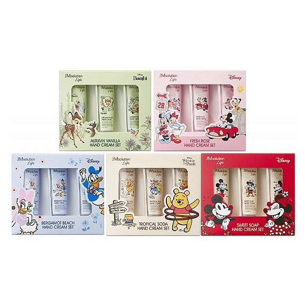 韓國 JMSolution x Disney 迪士尼~香氛護手霜禮盒組