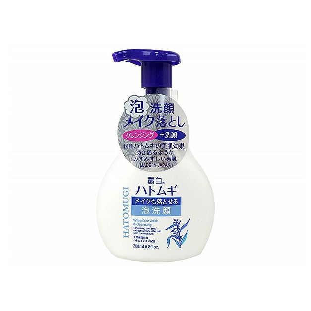 日本 熊野~薏仁洗卸兩用泡沫洗面乳