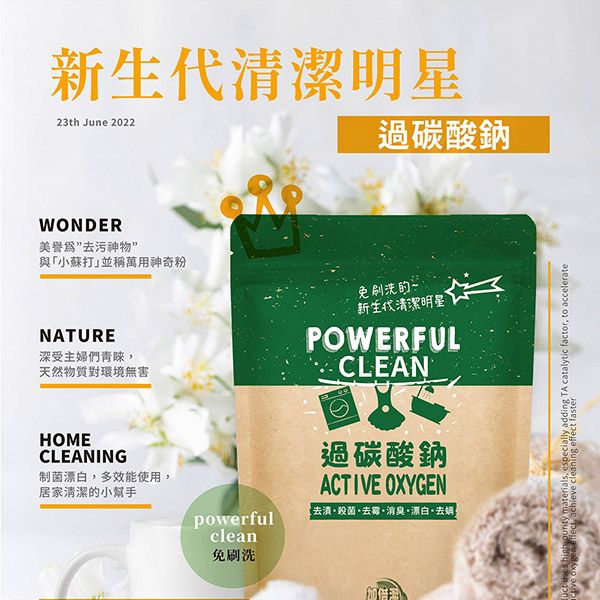 加倍潔~過碳酸鈉去污粉(600g)