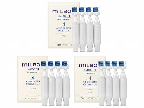 MILBON~絲柔護髮系列No.4(9gx4) 款式可選