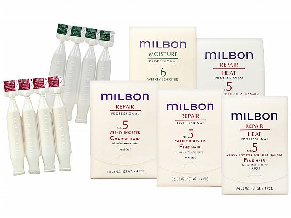MILBON~潤活HEAT護髮系列／潤活護髮系列／水妍護髮系列(9gx4) 款式可選
