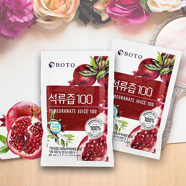 韓國 BOTO~紅石榴汁80ml
