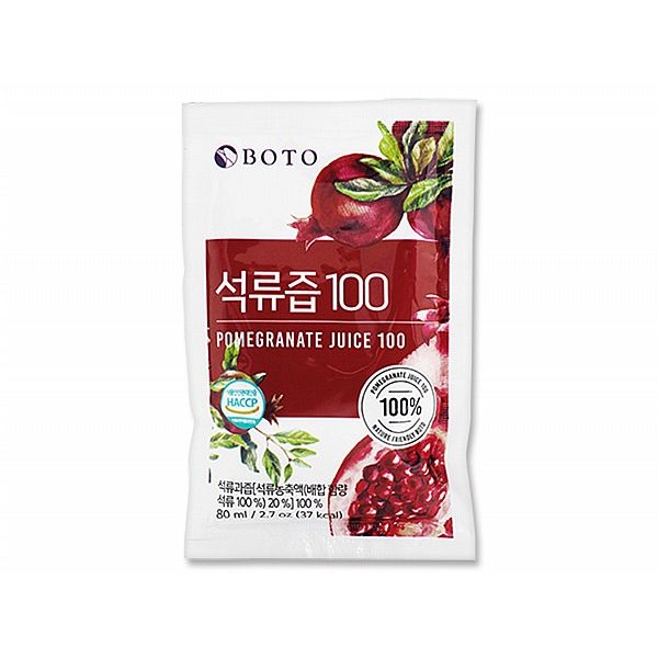 韓國 BOTO~紅石榴汁(80ml)