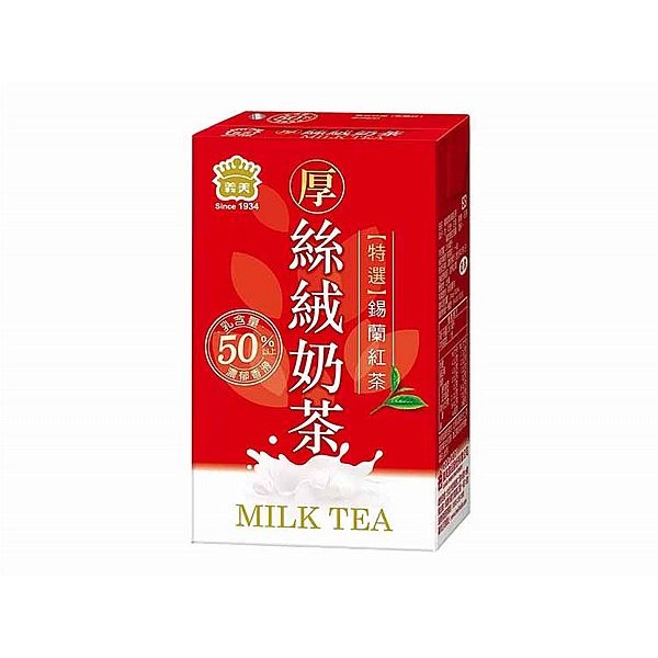 義美~厚絲絨奶茶(250ml) 美式賣場熱銷