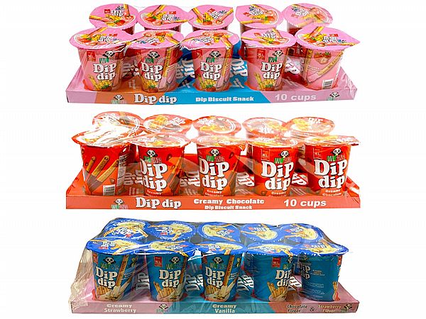 W.L.FOODS~Dipdip樂搖搖沾醬棒餅(30gx10杯) 款式可選