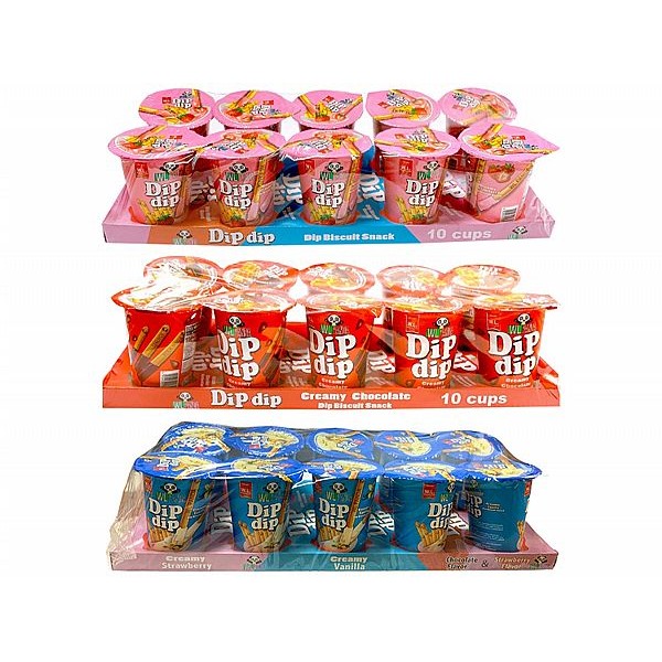 W.L.FOODS~Dipdip樂搖搖沾醬棒餅(30gx10杯) 款式可選