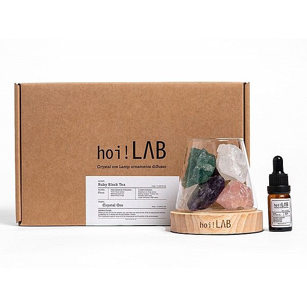 hoi!-LAB實驗室香氛~LAB富士水晶擴香燈禮盒(1組入)送10ml精油 款式可選