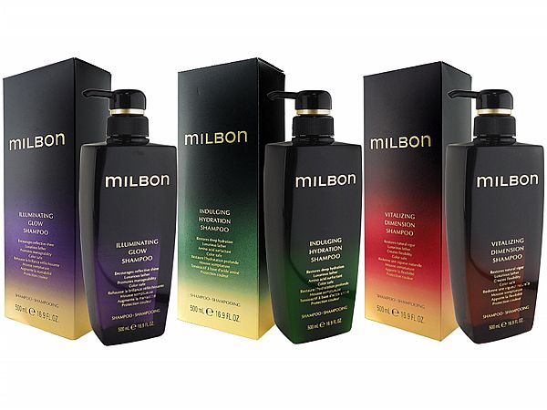 MILBON~黑凜系列洗髮精(500ml) 柔曜／漾澤／喚彈 款式可選