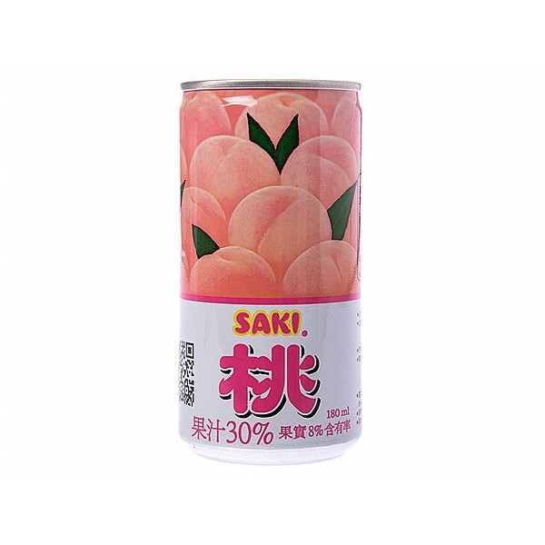 韓國 SAKI~水蜜桃果汁(180ml)