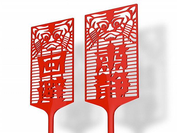 趣味搞怪蒼蠅拍(2入) 隨機出貨