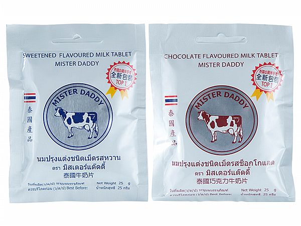 Mister Daddy~泰國牛奶片(25g) 款式可選