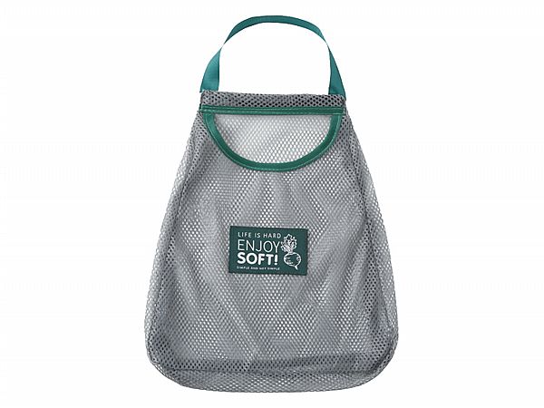 蔬果收納網袋／縷空透氣掛袋(墨綠色)1入