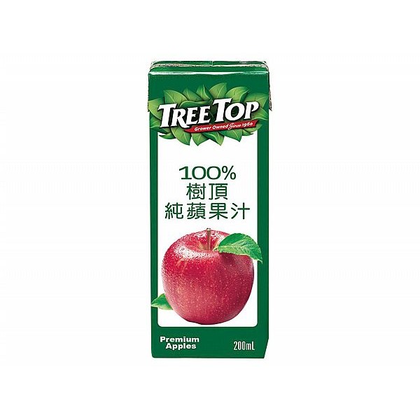 Tree Top 樹頂~100%純蘋果汁(利樂包)200ml