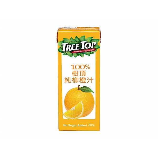 Tree Top 樹頂~100%純柳橙汁(利樂包)200ml