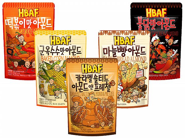 韓國 HBAF~杏仁果(120g) 款式可選