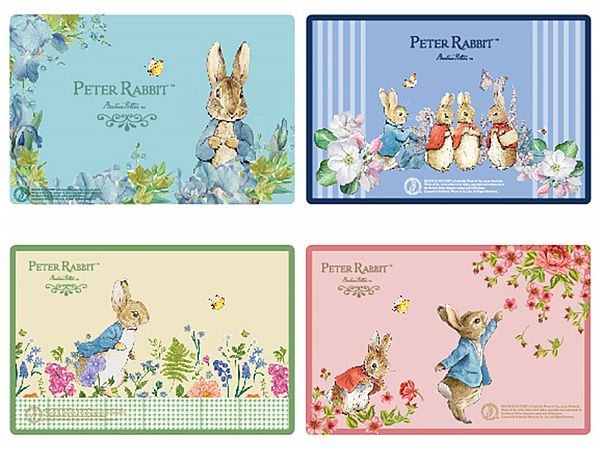 Peter Rabbit 比得兔~PP餐墊組(4入裝)2組