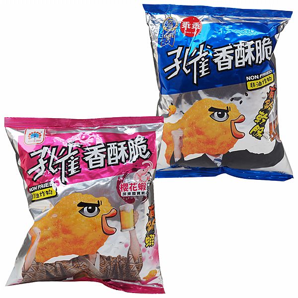 孔雀香酥脆~香魚／櫻花蝦口味(40g) 款式可選 乖乖／太空包