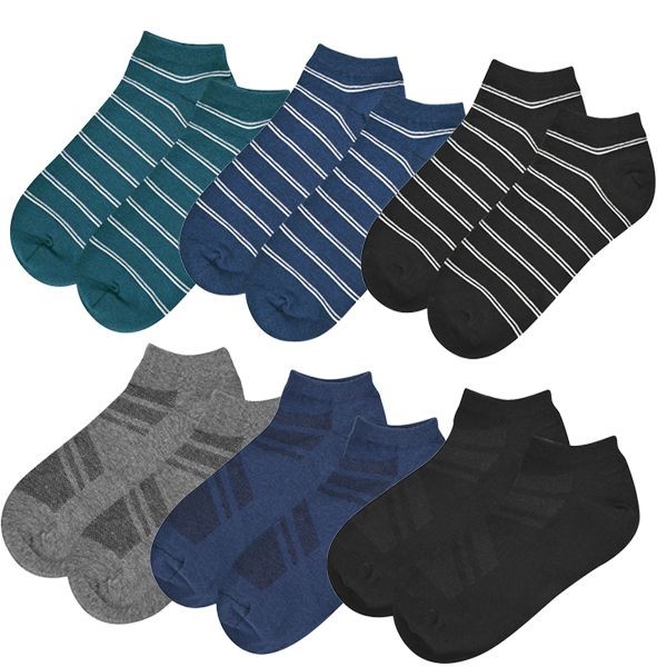 VOLA 維菈織品~消臭船襪(1雙入) 船型襪L(25cm-27cm) 款式可選 MIT台灣製