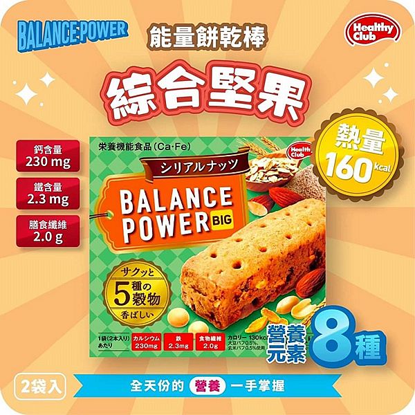 Balance Power~能量營養棒(4支入)盒裝款式可選- 小三美日| 美妝、保養