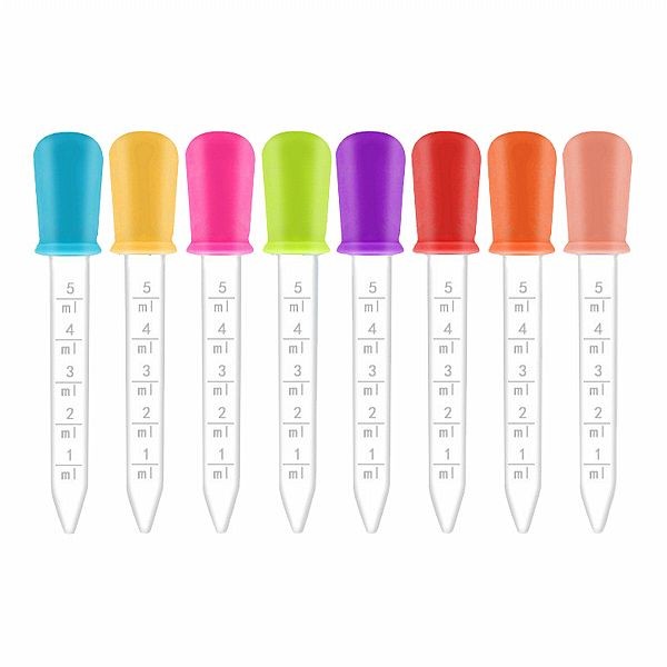 矽膠滴管／餵藥用滴管／畫畫顏料工具(1入) 顏色隨機出貨