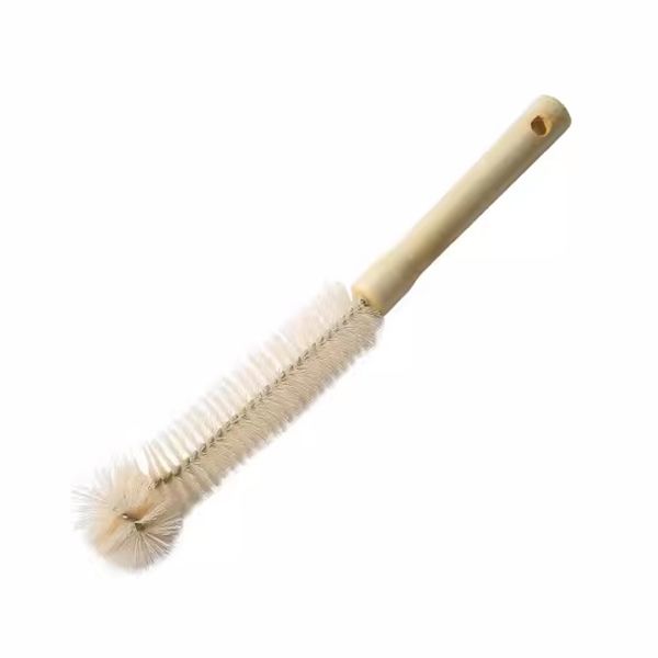 木柄清潔刷／保溫杯刷(木柄細口)1支入