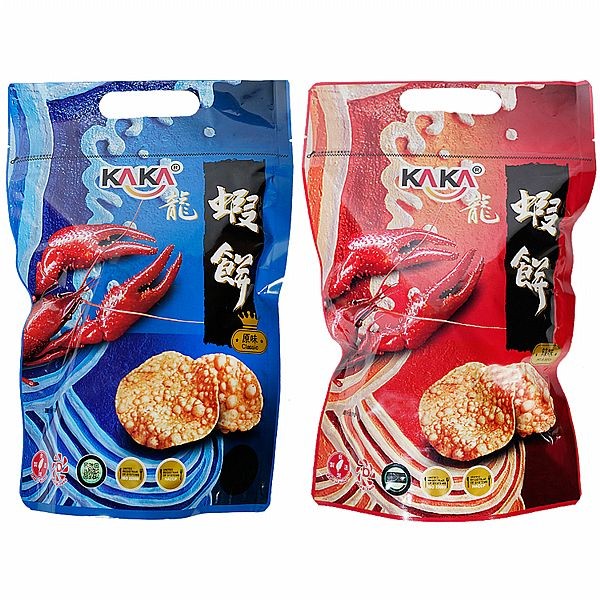 KAKA~醬燒蝦餅(80g) 原味／辣味 款式可選
