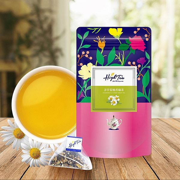 High Tea~洋甘菊柚香綠茶(3gx12入／袋)