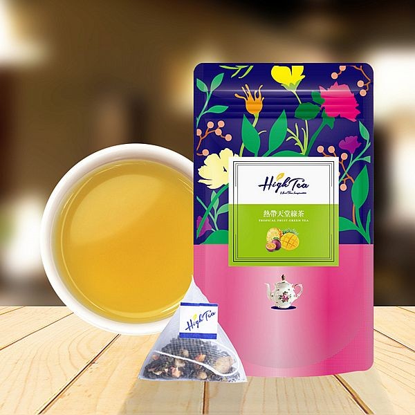 High Tea~熱帶天堂綠茶(3gx12入／袋)