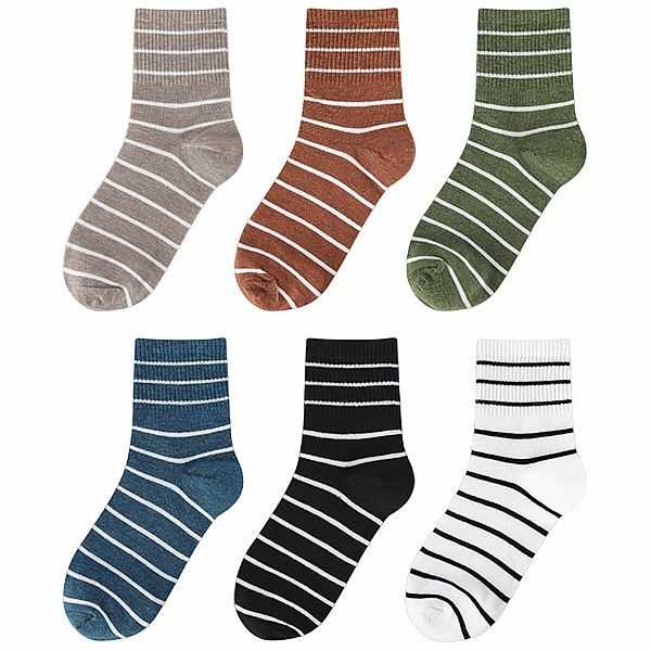 FAV~女條紋襪(1雙入) 型號433 款式可選