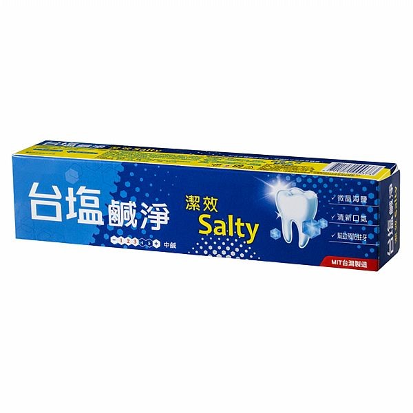 台鹽生技~鹹淨潔效牙膏(150g)