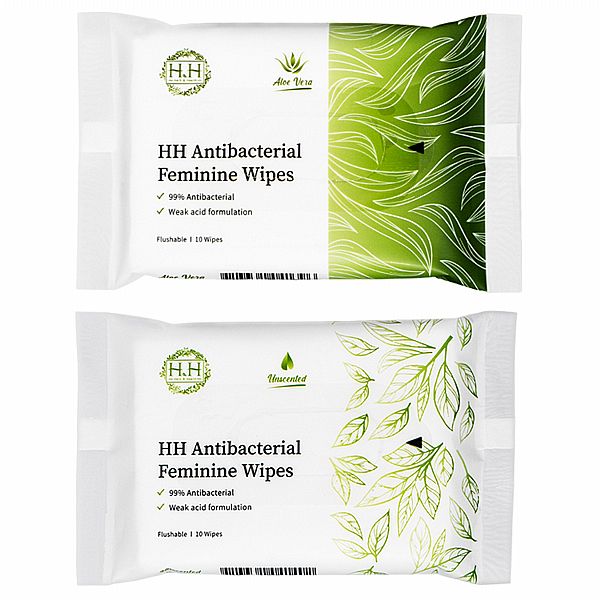 HH~女性私密濕式衛生紙(抗菌配方)10抽 款式可選