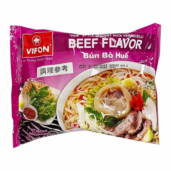 VIFON~速食河粉-越式牛肉風味65g(Bun Bo Hue)