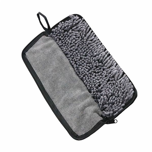 雪尼爾雨傘吸水收納包(黑色)1入