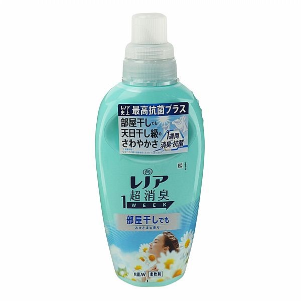 日本P&G~Lenor一週間衣物消臭柔軟精(室內乾燥用)530ml