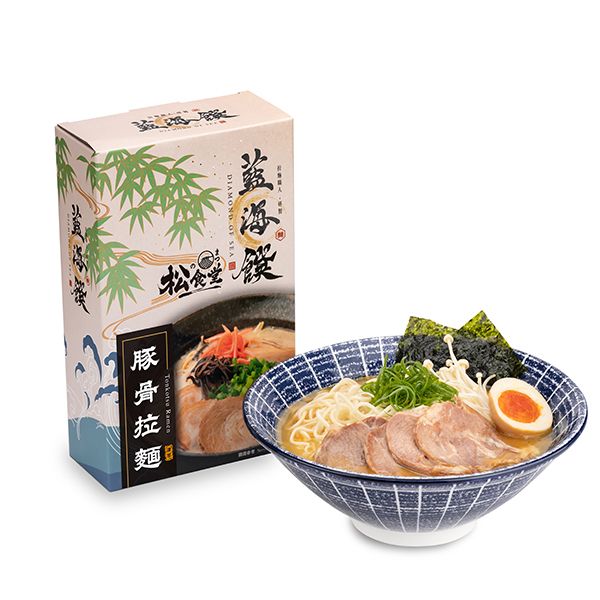 藍海饌~豚骨拉麵550g*2入／盒
