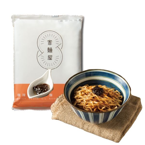 家麵屋~極辣鵝乾拌麵(6入組)
