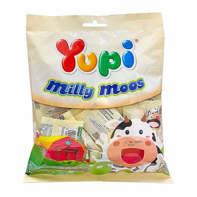 印尼 Yupi 呦皮~牛奶風味軟糖