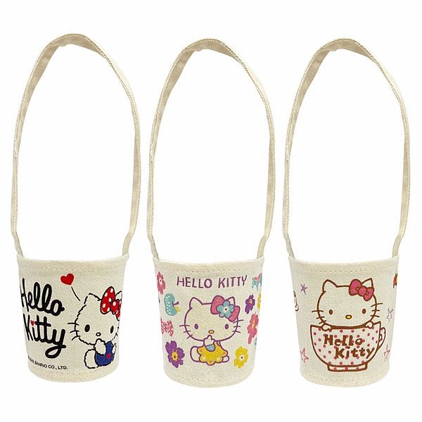 Hello Kitty~帆布飲料提袋(1入) 款式可選