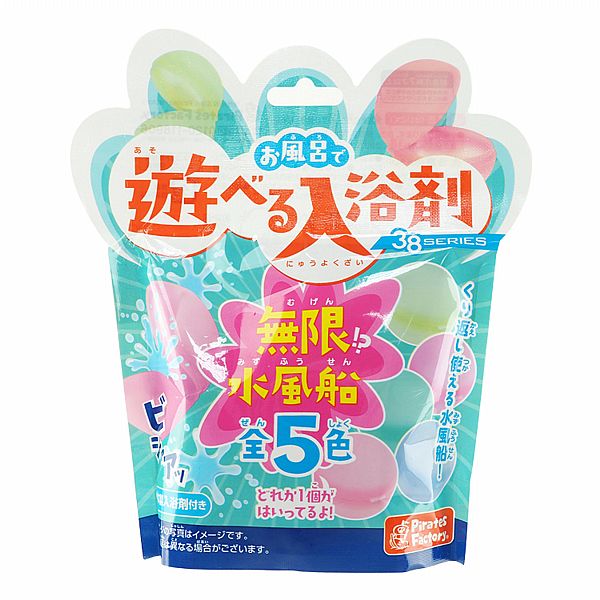 無限！？水風船入浴劑(25g) 顏色隨機出貨
