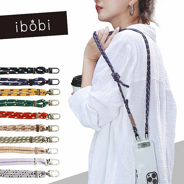 ibobi~風格手機背帶掛繩(1入) 款式可選