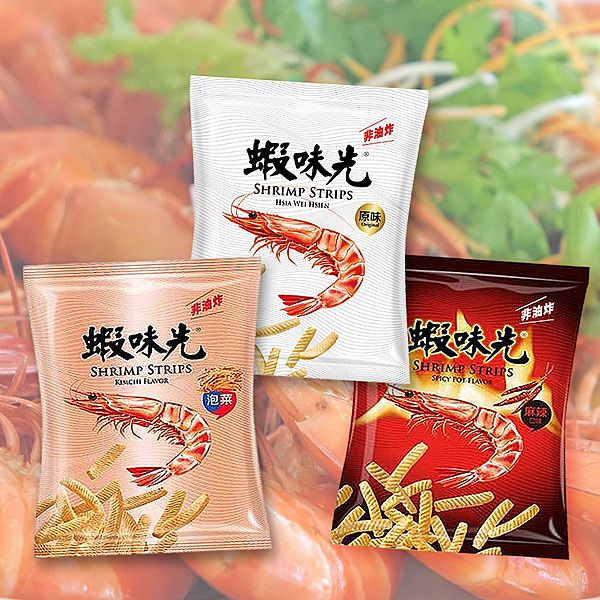裕榮~蝦味先(1包入) 原味／泡菜口味／麻辣口味 款式可選
