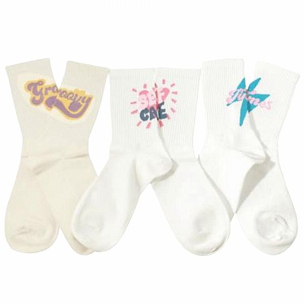 ONSIDE 飾集合~街頭圖騰長襪3雙入組