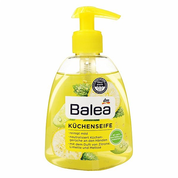 德國 Balea~萊姆香蜂草廚房液態皂(300ml) 去異味洗手液／洗手乳 Vagan