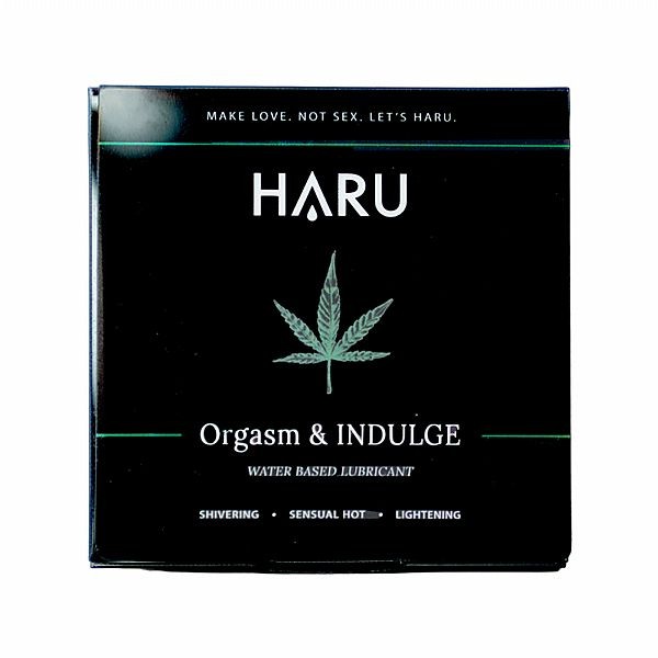 HARU~大麻熱感潤滑液隨身包(3mlX6片)