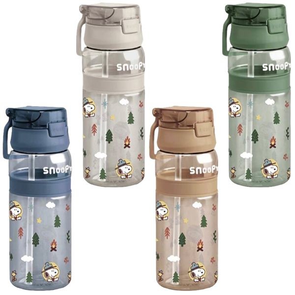 Snoopy 史努比~野營趣提手輕巧水瓶(700ml) 款式可選 CAMP LIFE 冷水壺